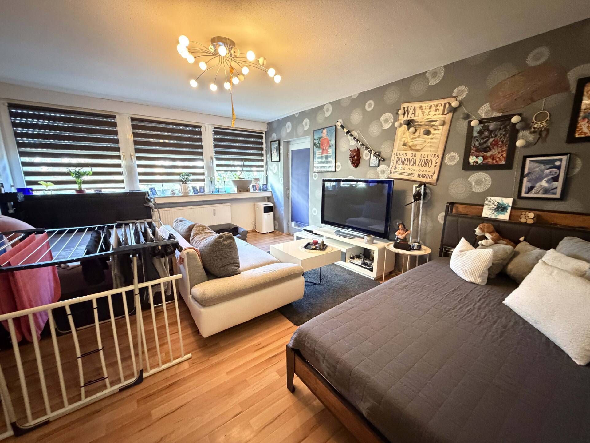 Immobilienangebot - Mannheim / Käfertal - Alle - Gesuchte Wohnungsgröße: Vermietete 2-Zimmer-Wohnung mit Loggia, Aufzug und Stellplatz