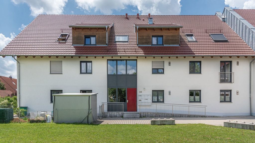 Immobilienangebot - Wörth - Alle - NEUBAU - 2-Zimmer-ETW mit 64 m² Gartenanteil im KfW-70-Standard (EnEV2009) in Wörth/Isar