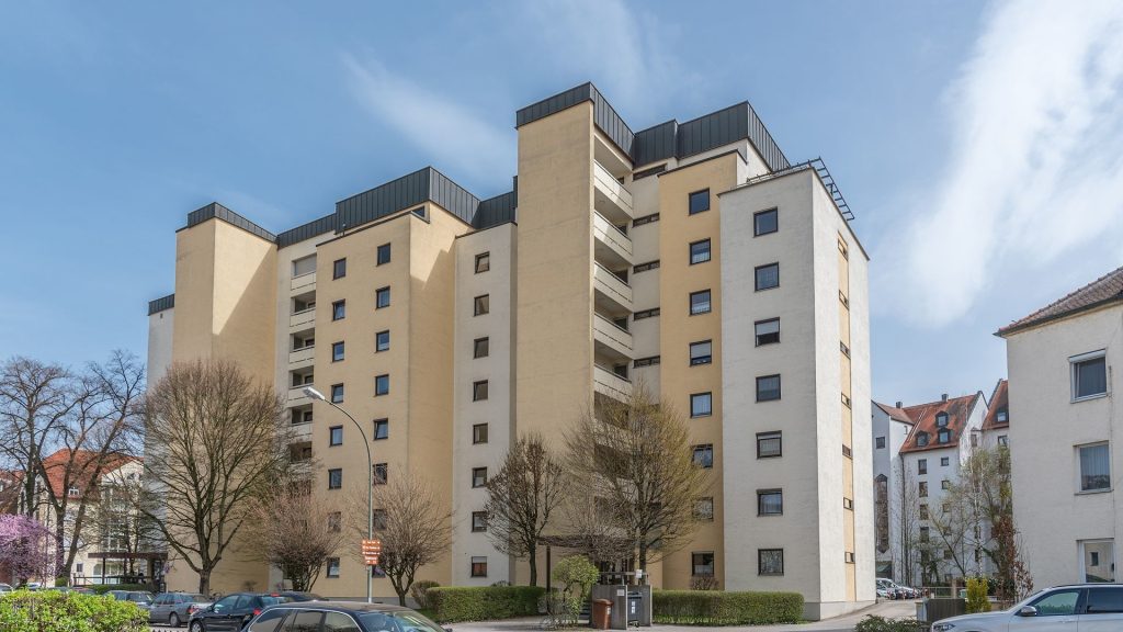 Immobilienangebot - Landshut - Alle - PROVISIONSFREI* - 1-Zimmer-ETW mit TG-Stellplatz, Landshut zw. Innenstadt und Bahnhof