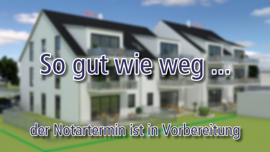 Immobilienangebot - Alteglofsheim - Alle - RESERVIERT- 3-Zimmer-ETW mit Südbalkon - Alteglofsheim - NEUBAU - KFW-55 - PROVISIONSFREI*