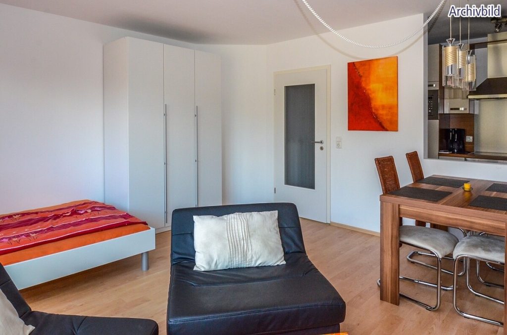 Immobilienangebot - Landshut - Alle - (Fast) voll möblierte, moderne Singlewohnung - LA-Nikola - schnell am Bahnhof und in der City