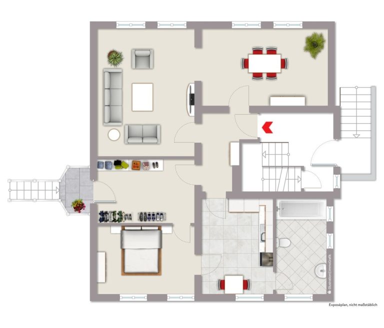Immobilienangebot - Warendorf - Investment - Investoren aufgepasst: Saniertes Dreiparteienhaus in Warendorf!