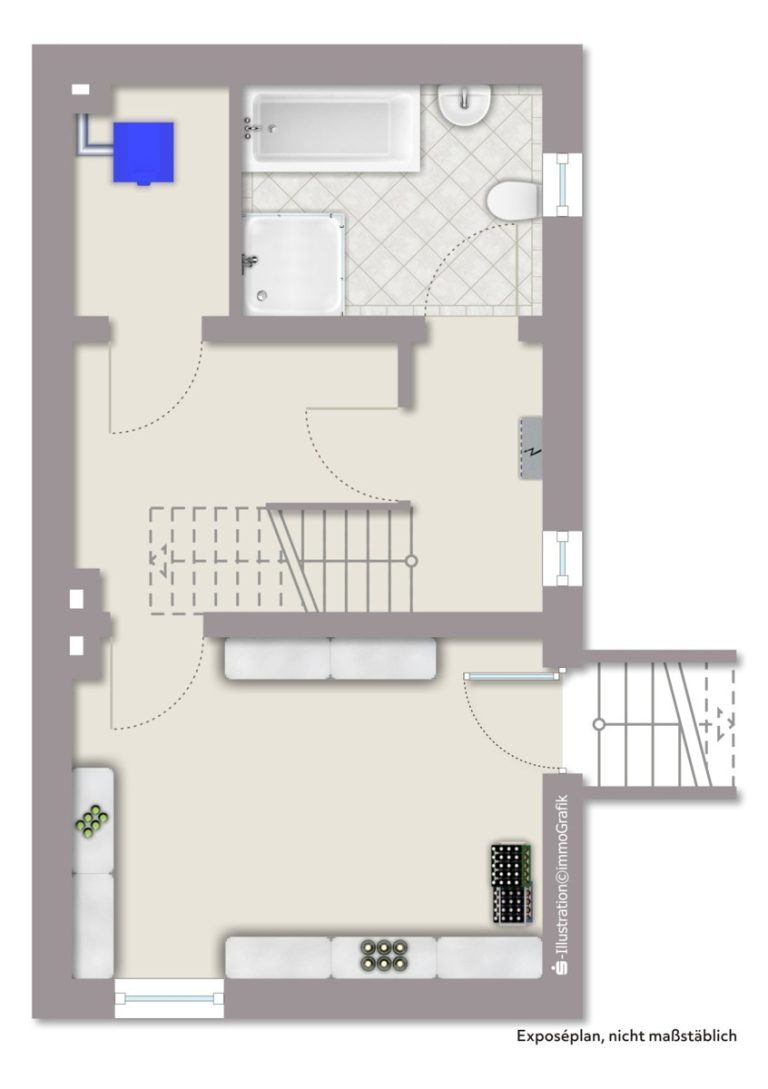 Immobilienangebot - Ahlen - Wohnen & Gewerbe - Ideal für Singles, Paare und die kleine Familie!