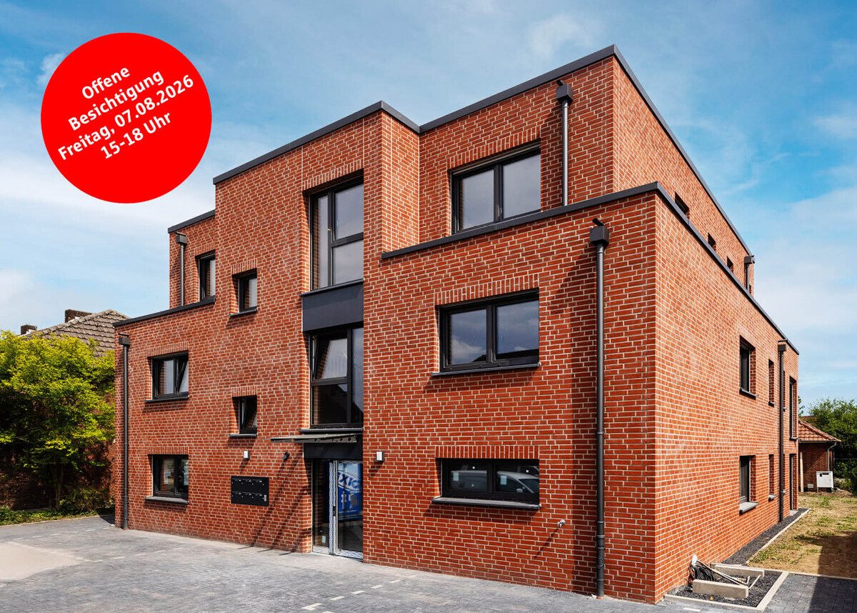 Immobilienangebot - Ahlen - Wohnen & Gewerbe - Etagenwohnung mit sonnigem Balkon im Herzen von Vorhelm!