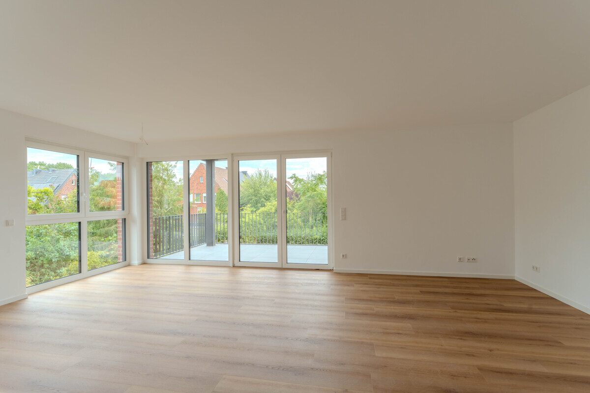 Immobilienangebot - Ahlen - Wohnen & Gewerbe - Etagenwohnung mit sonnigem Balkon im Herzen von Vorhelm!