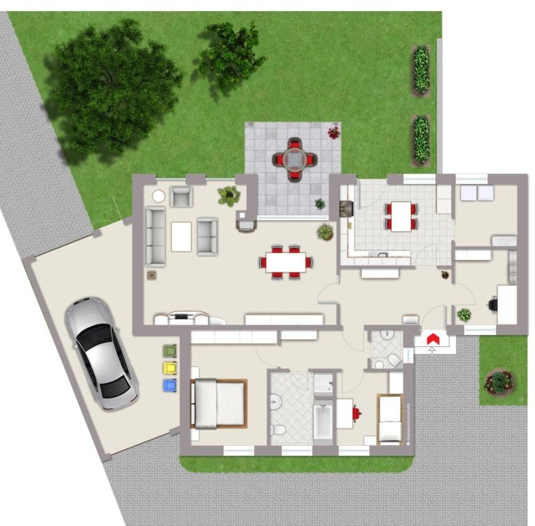 Immobilienangebot - Ostbevern - Wohnen & Gewerbe - Zwei Häuser in einem!