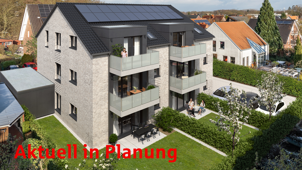 geplantes Neubauprojekt