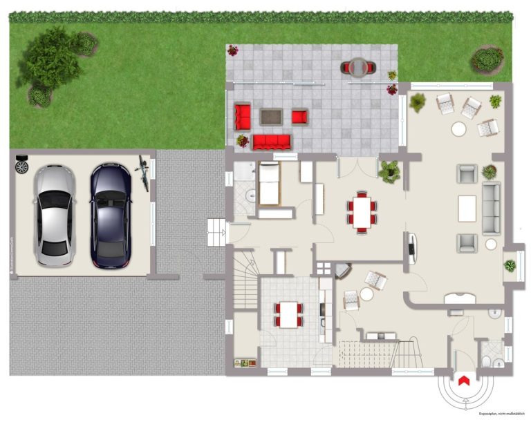 Immobilienangebot - Ahlen - Wohnen & Gewerbe - Exklusive Villa mit Wohlfühlfaktor!
