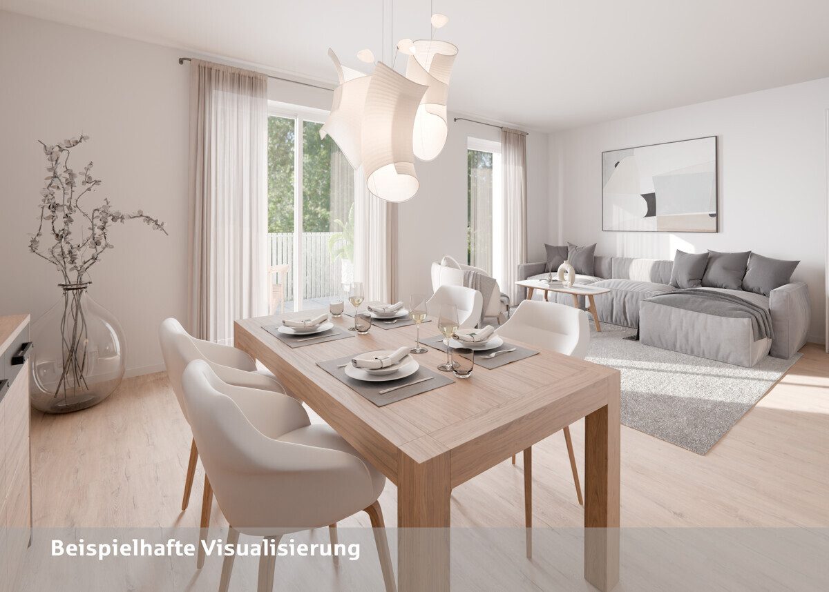 Wohnzimmer Immobilienangebot - Münster - Wohnen & Gewerbe - Attraktive Neubauwohnungen in Münster Mauritz!