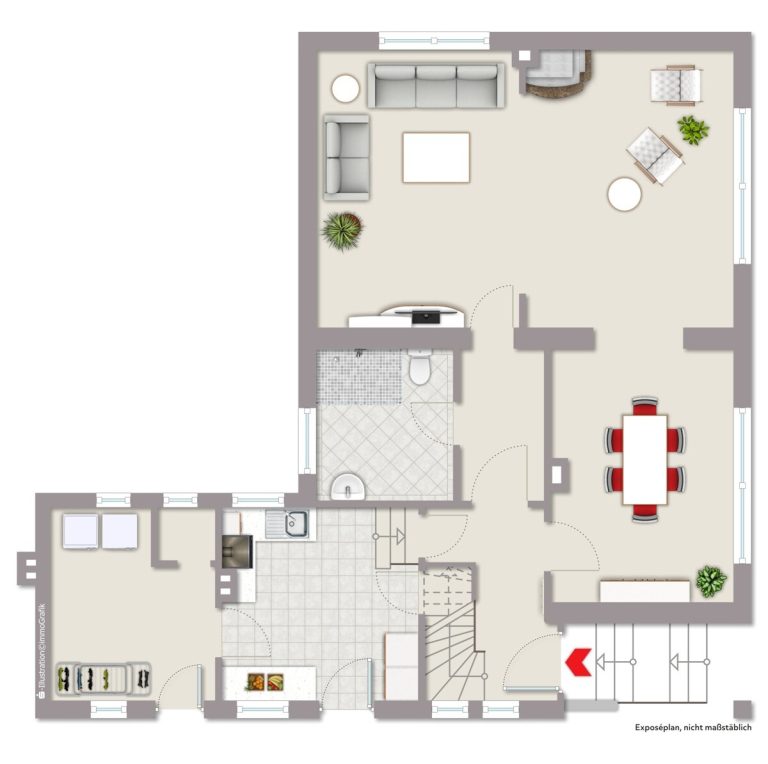 Immobilienangebot - Drensteinfurt - Wohnen & Gewerbe - Einziehen und Wohlfühlen!