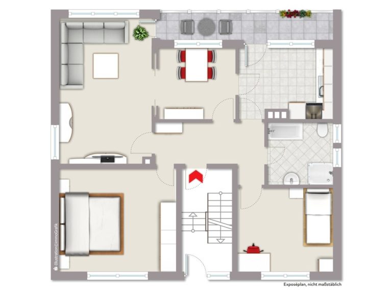 Immobilienangebot - Münster - Wohnen & Gewerbe - Wohnen und Vermieten unter einem Dach!