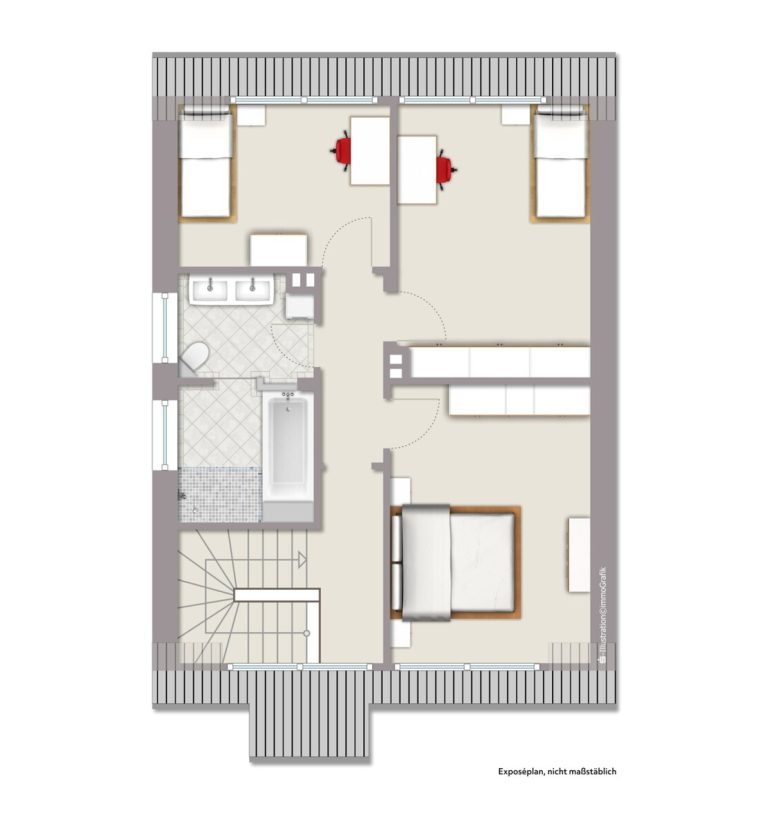 Immobilienangebot - Münster - Wohnen & Gewerbe - Zentrales Eigenheim mit Traumgarten!