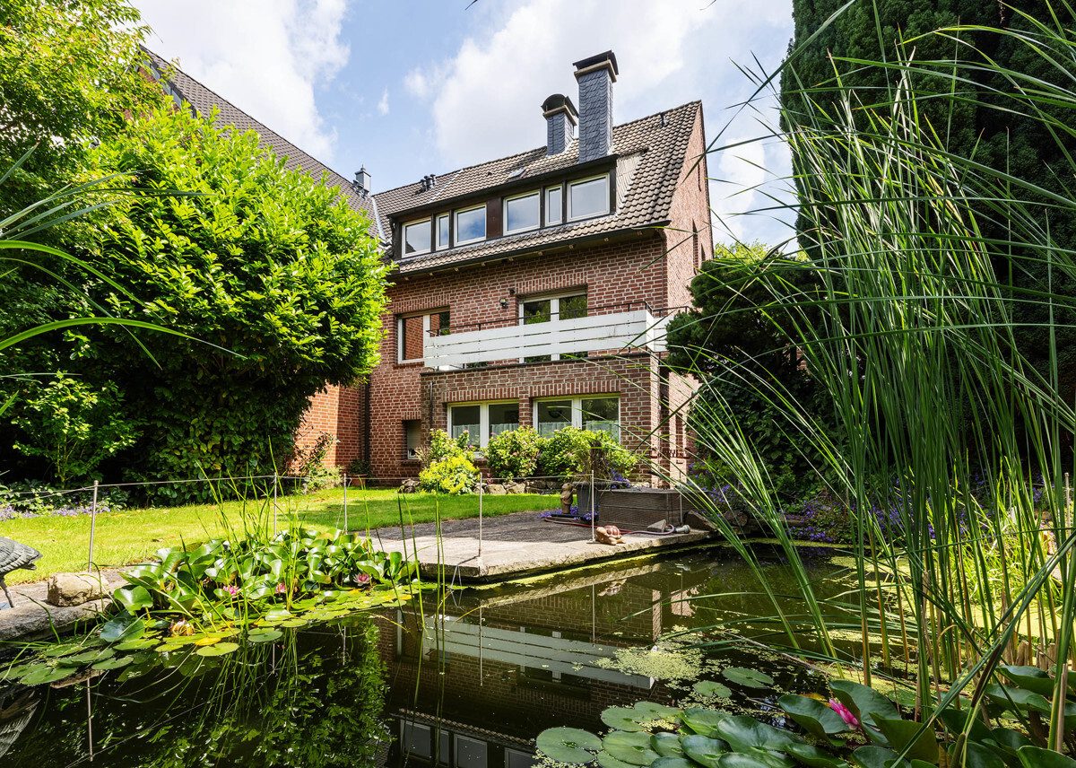 Immobilienangebot - Münster - Wohnen & Gewerbe - Zentrales Eigenheim mit Traumgarten!