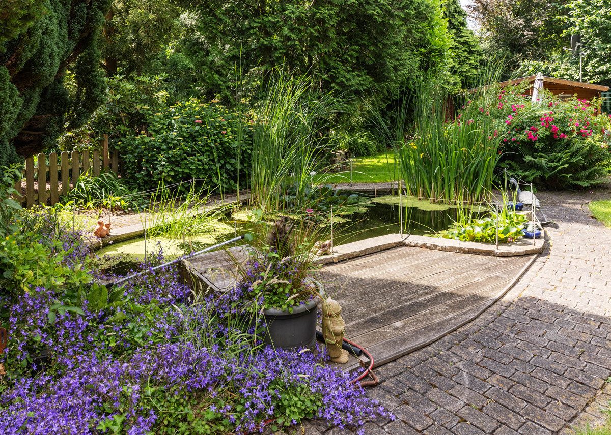 Immobilienangebot - Münster - Wohnen & Gewerbe - Zentrales Eigenheim mit Traumgarten!