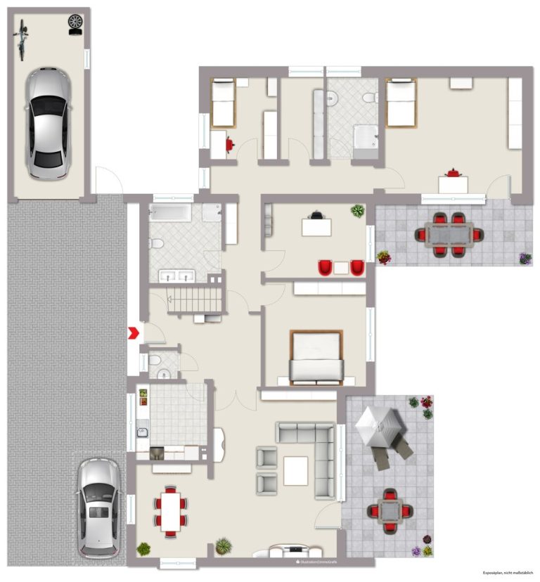 Immobilienangebot - Münster - Wohnen & Gewerbe - Freistehendes Einfamilienhaus auf großem Sonnengrundstück!