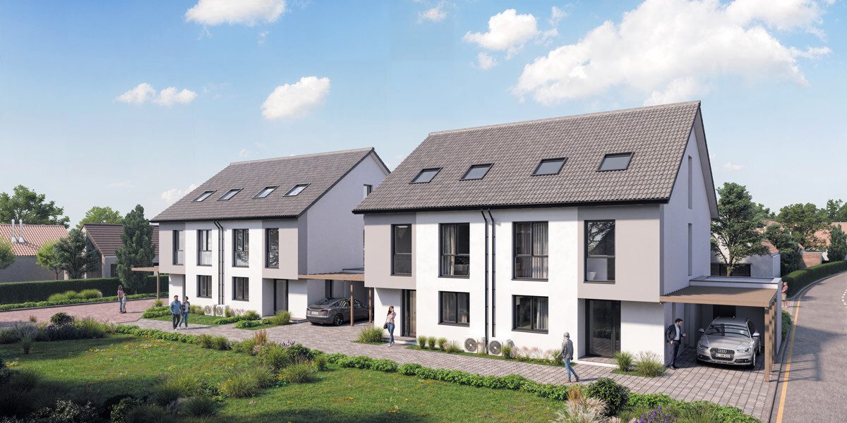 Immobilienangebot - Beckum - Grundstücke - Grundstück mit attraktiver Doppelhaus Projektierung!