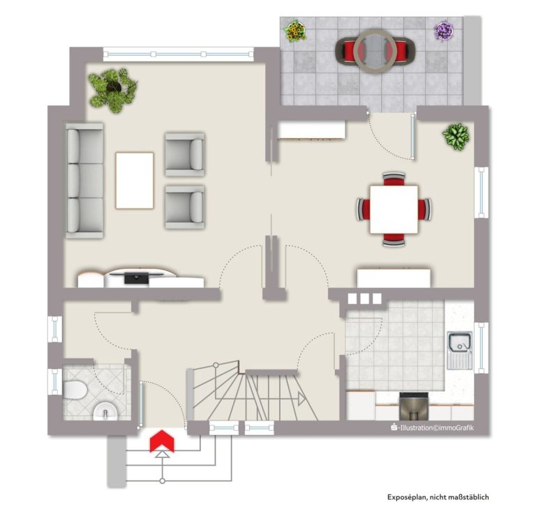 Immobilienangebot - Beckum - Wohnen & Gewerbe - Kleines Haus für große Träume!