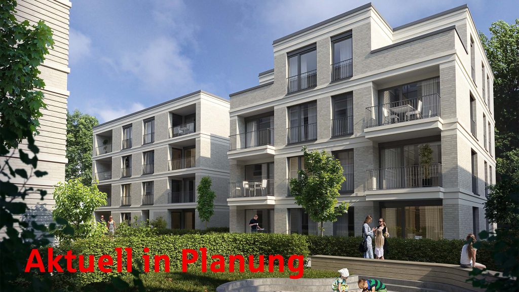 geplantes Neubauprojekt