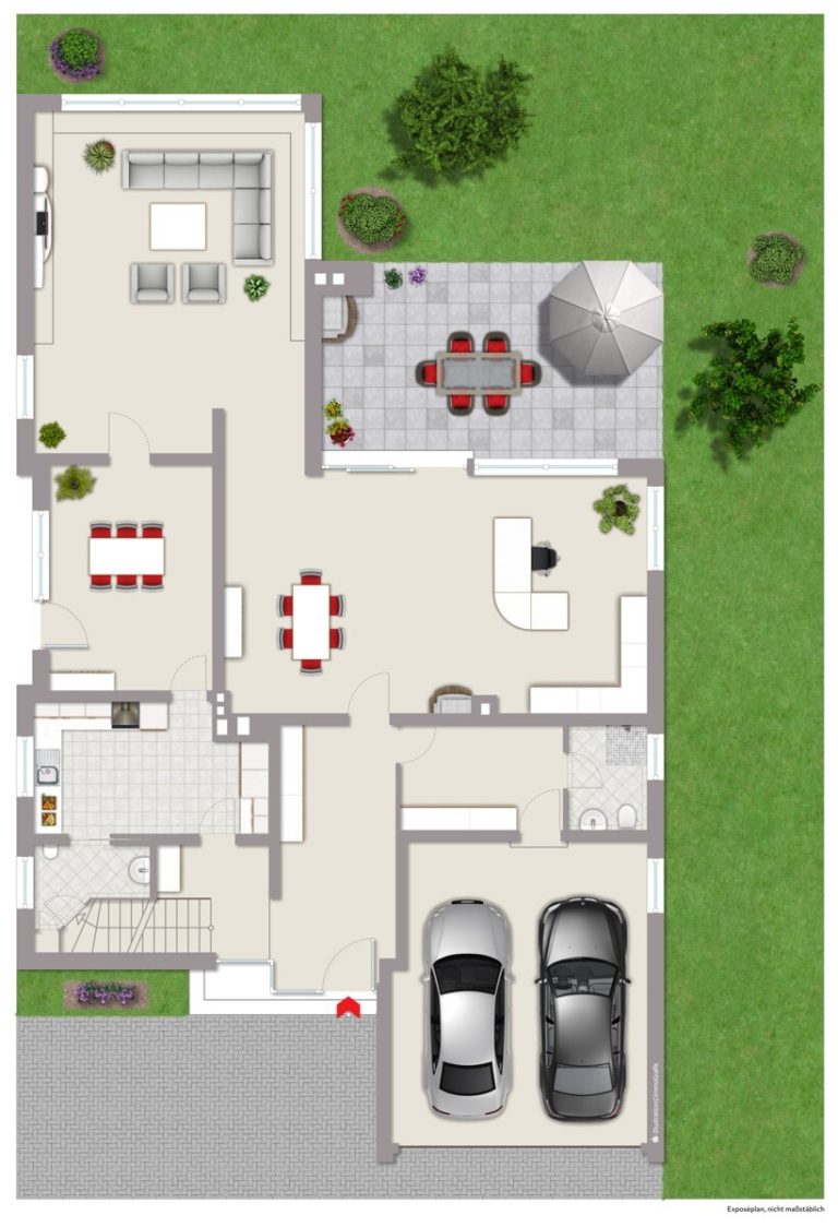 Immobilienangebot - Beckum - Wohnen & Gewerbe - Stadtvilla mit luxuriöser Ausstattung!