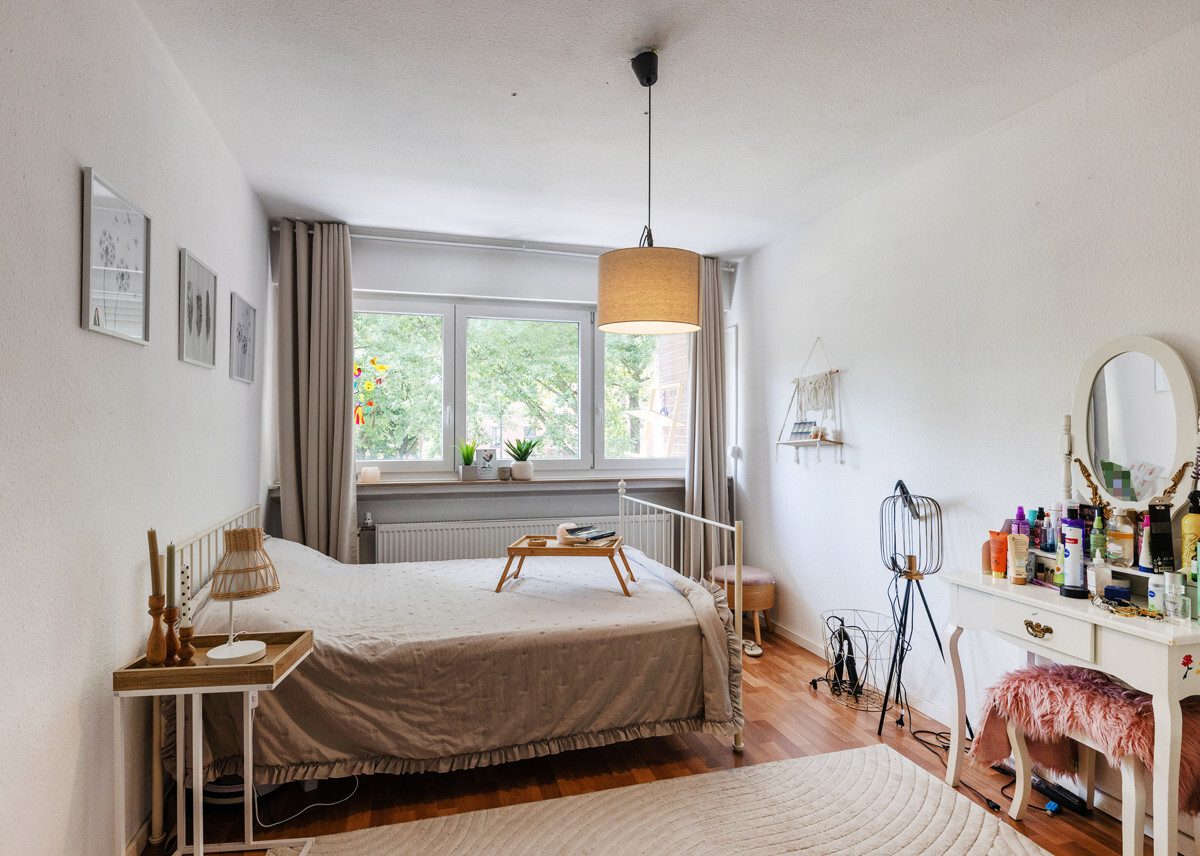 Immobilienangebot - Hiltrup - Wohnen & Gewerbe - Attraktive 3-Zimmer-Wohnung mit optimalem Schnitt! (Erbbaurecht)