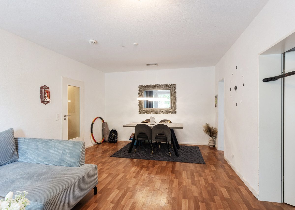 Immobilienangebot - Hiltrup - Wohnen & Gewerbe - Attraktive 3-Zimmer-Wohnung mit optimalem Schnitt! (Erbbaurecht)
