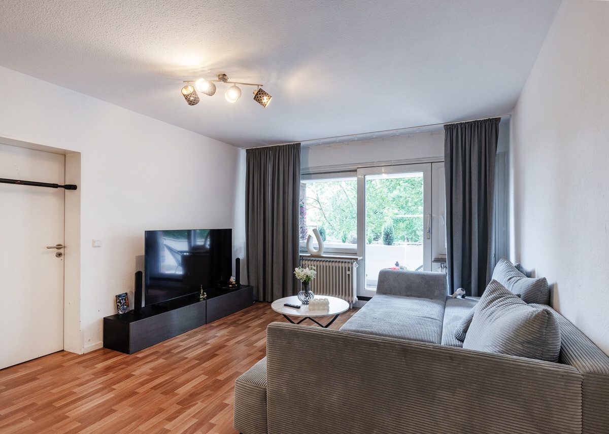 Immobilienangebot - Hiltrup - Wohnen & Gewerbe - Attraktive 3-Zimmer-Wohnung mit optimalem Schnitt! (Erbbaurecht)