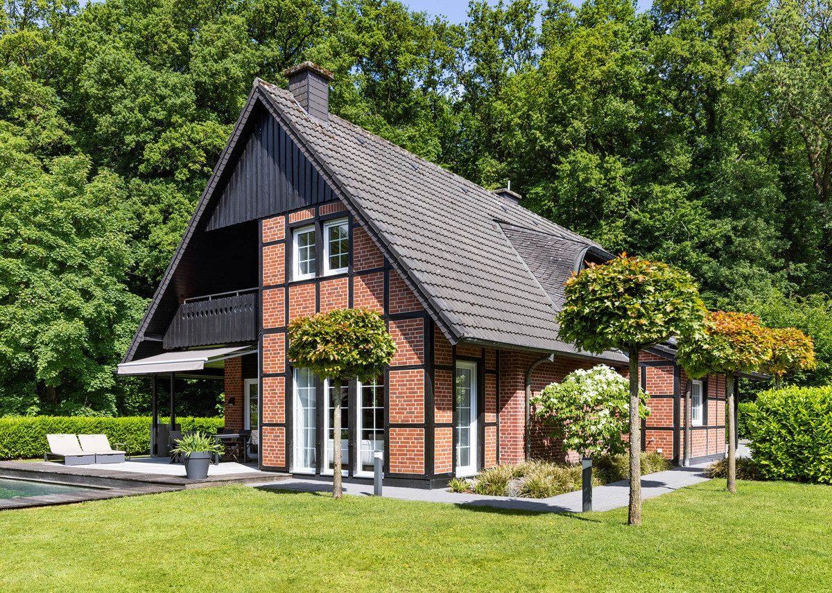 Immobilienangebot - Münster - Wohnen & Gewerbe - Exklusives Einfamilienhaus auf idyllischem Anwesen!