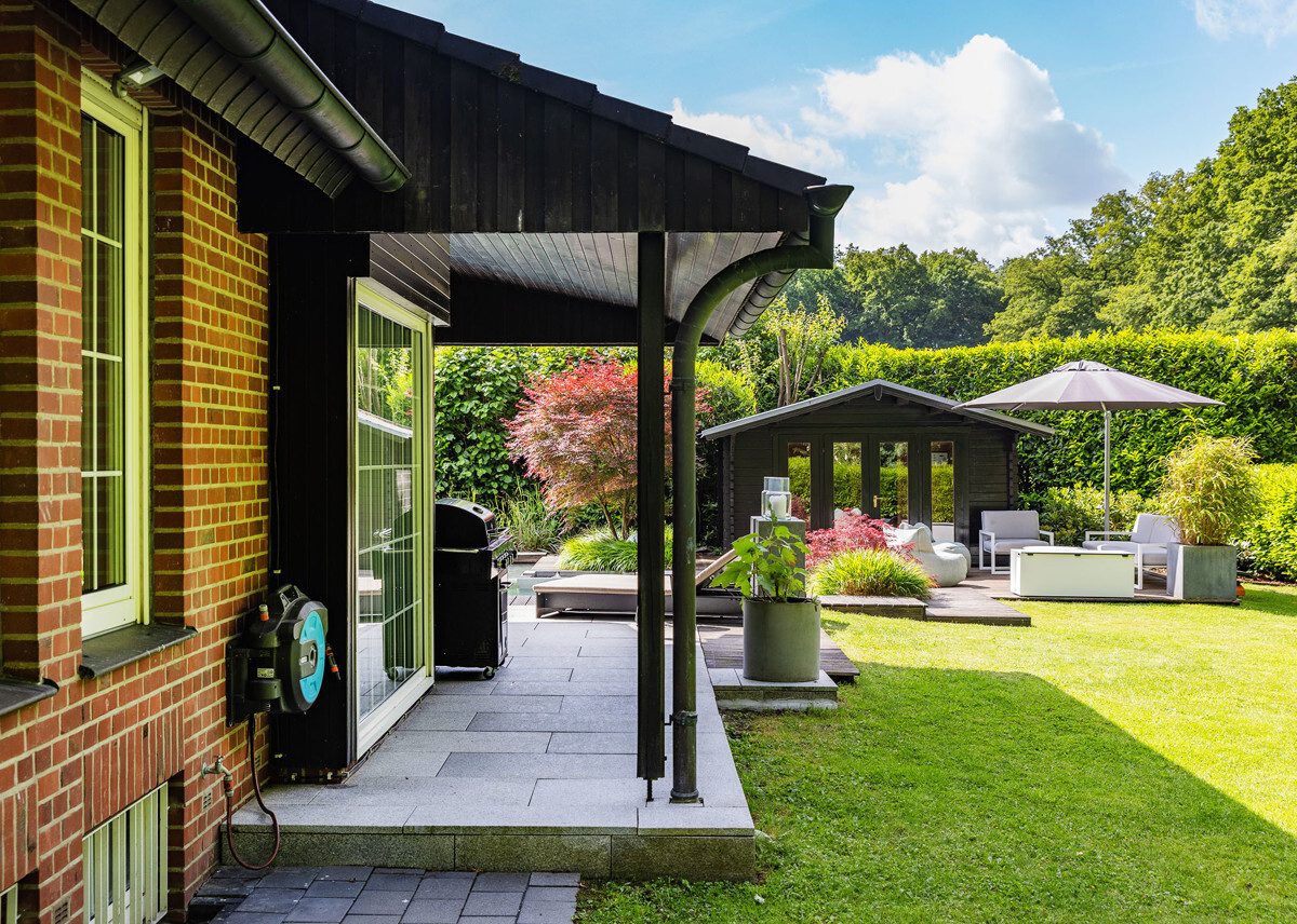 Immobilienangebot - Münster - Wohnen & Gewerbe - Exklusives Einfamilienhaus auf idyllischem Anwesen!