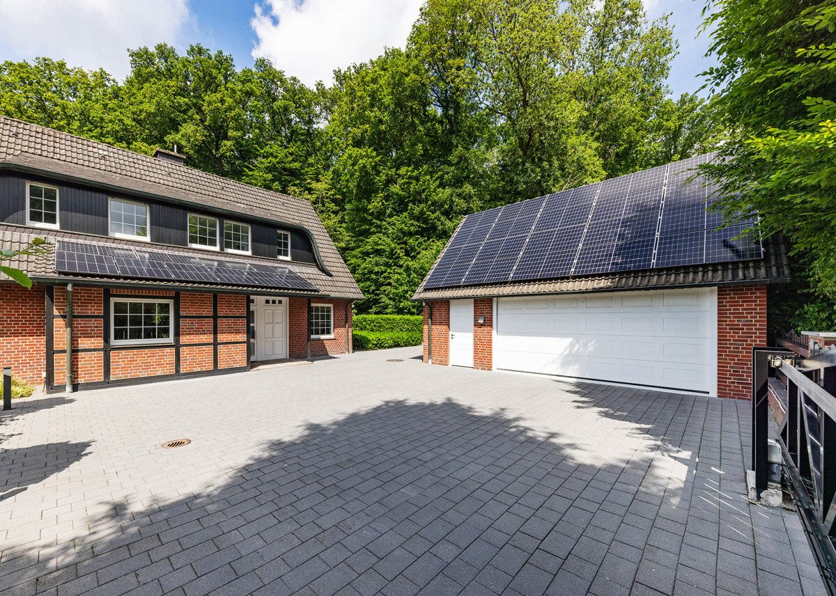 Immobilienangebot - Münster - Wohnen & Gewerbe - Exklusives Einfamilienhaus auf idyllischem Anwesen!