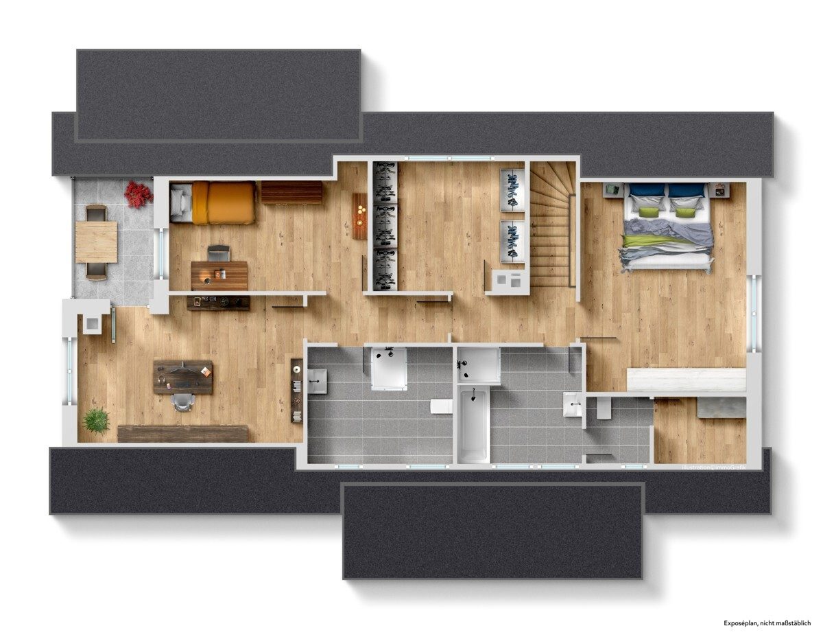 Immobilienangebot - Münster - Wohnen & Gewerbe - Exklusives Einfamilienhaus auf idyllischem Anwesen!