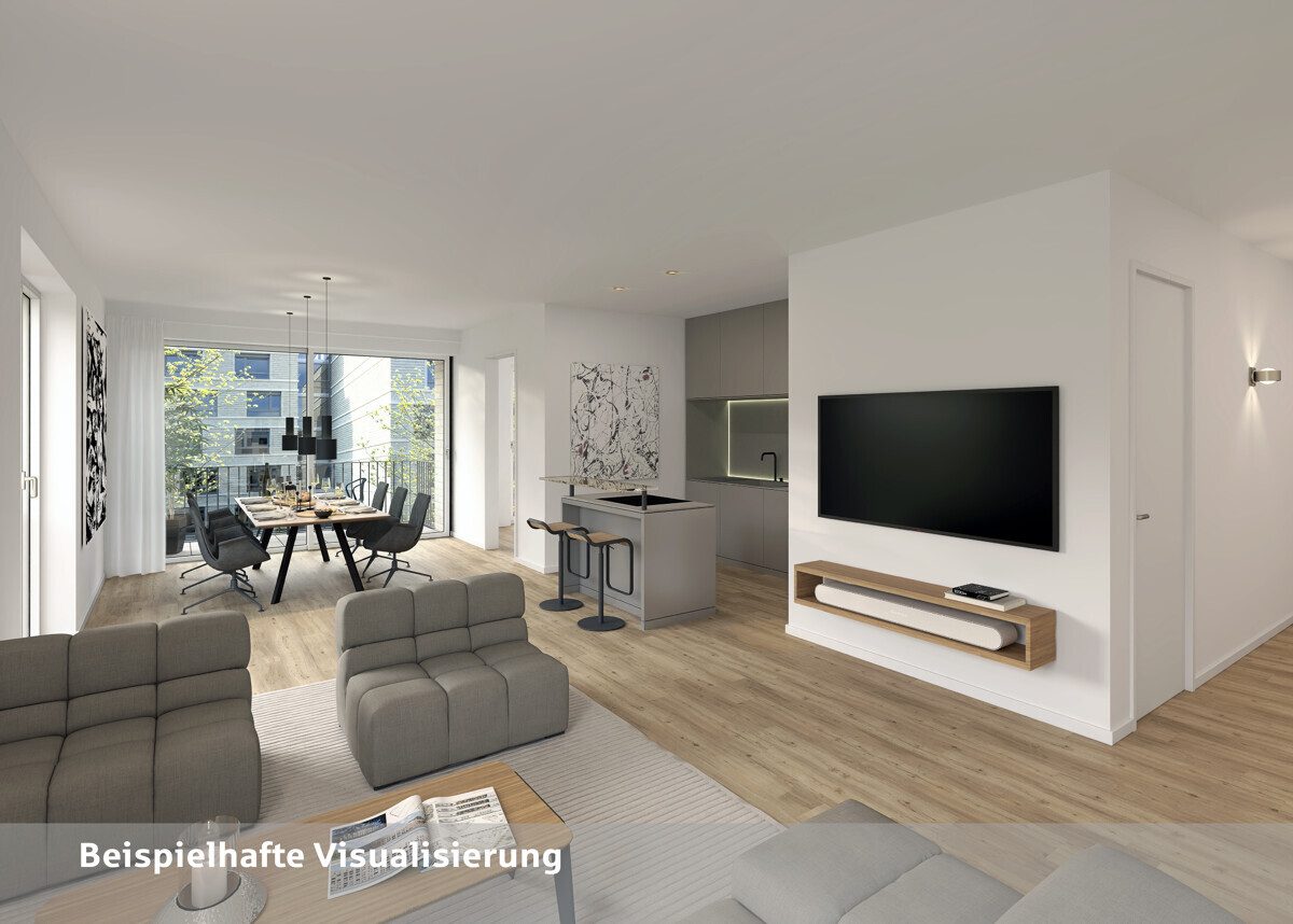 Wohn- und Essbereich Immobilienangebot - Münster - Wohnen & Gewerbe - Wohnen im Herzen von Münster –
stilvoll, modern, zentral.