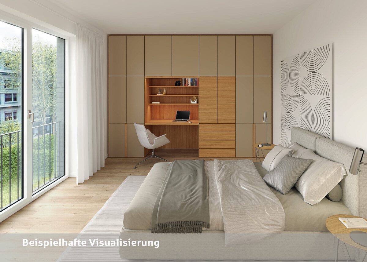 Schlafzimmer Immobilienangebot - Münster - Wohnen & Gewerbe - Wohnen im Herzen von Münster –
stilvoll, modern, zentral.