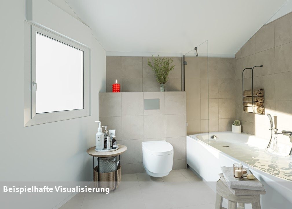 Immobilienangebot - Beckum / Neubeckum - Wohnen & Gewerbe - Doppelhaushälfte im Außenbereich Neubeckums!