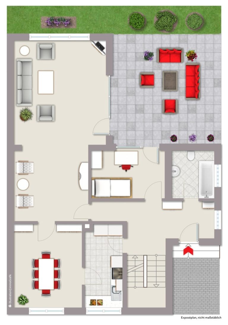 Immobilienangebot - Beckum - Wohnen & Gewerbe - Zweifamilienhaus mit vielseitigen Möglichkeiten!