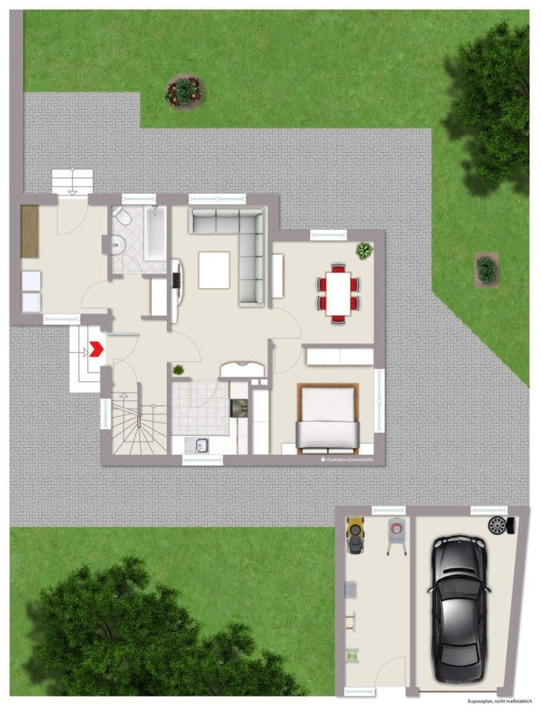 Immobilienangebot - Beckum / Roland - Wohnen & Gewerbe - Mit Eigenleistung preisgünstig ins Eigenheim!