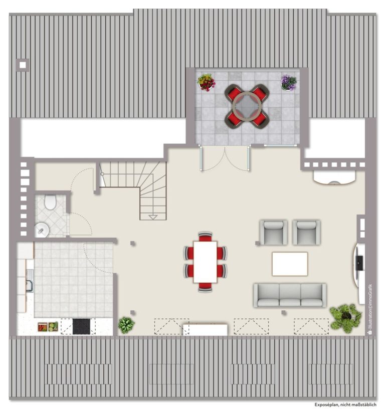 Immobilienangebot - Münster - Wohnen & Gewerbe - Über den Dächern des Kreuzviertels!