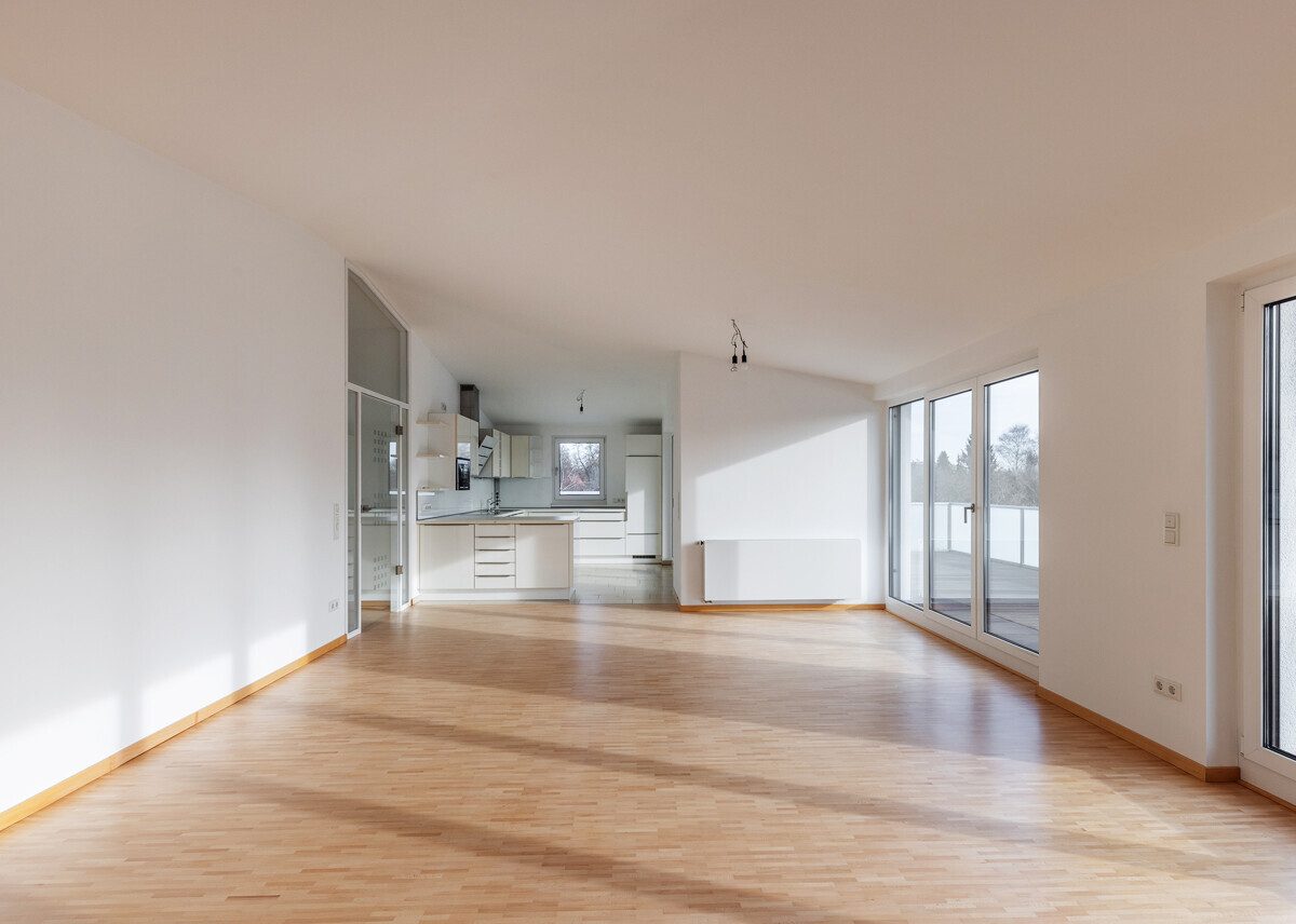 Wohn- und Essbereich Immobilienangebot - Münster - Wohnen & Gewerbe - Neuwertiges Penthouse in zentraler Lage!