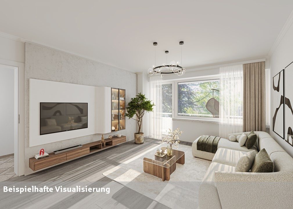 Wohnzimmer Immobilienangebot - Ahlen - Wohnen & Gewerbe - Gemütlich und gepflegt - bereit für Ihren Einzug!