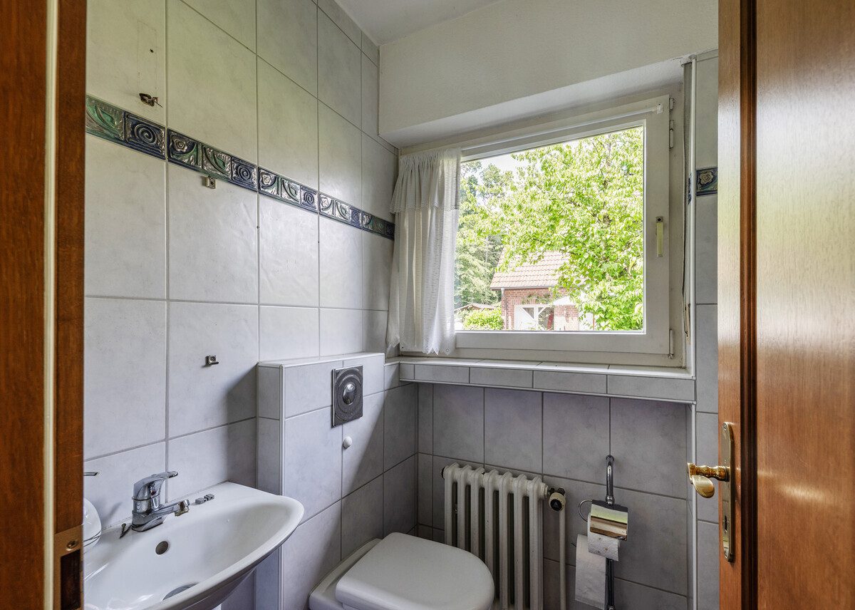 Gäste-WC Immobilienangebot - Münster - Wohnen & Gewerbe - Einfamilienhaus mit herrenhäuslichem Flair in begehrter Waldrandlage!