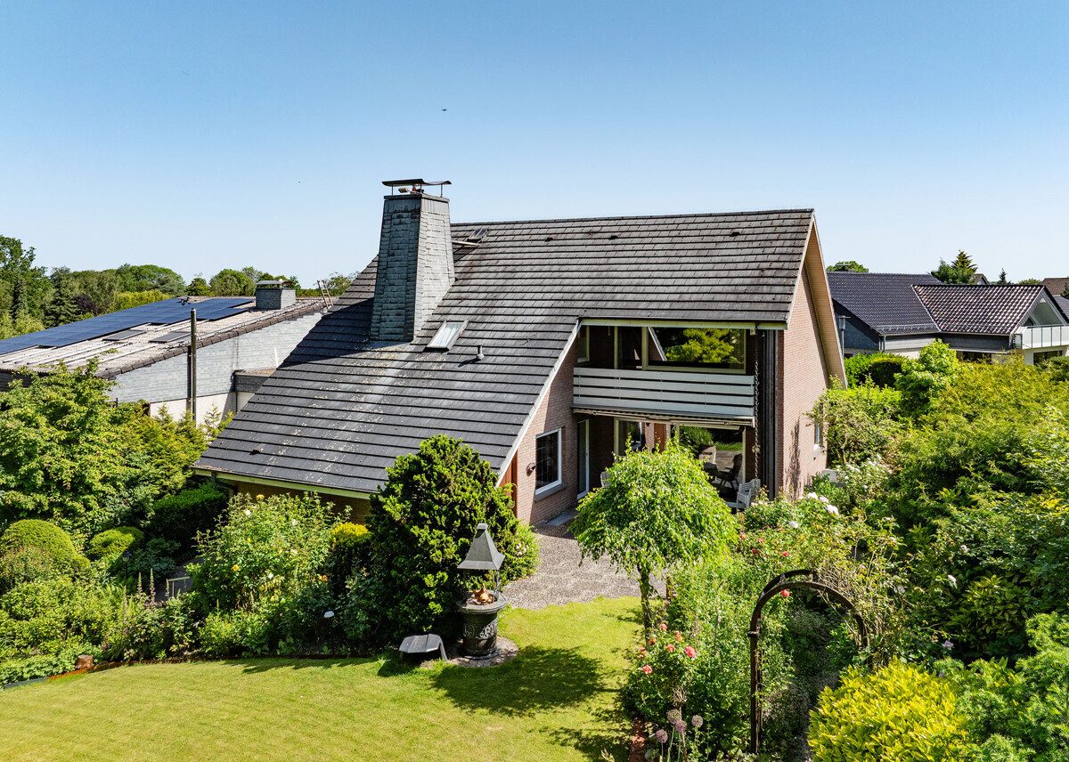 Vogelperspektive Immobilienangebot - Beckum / Neubeckum - Wohnen & Gewerbe - Familienglück im Grünen: Ihre Wohlfühloase in bester Wohnlage von Neubeckum!