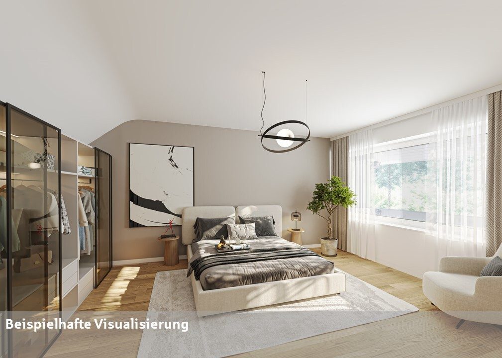 Schlafzimmer 1 Immobilienangebot - Beckum / Neubeckum - Wohnen & Gewerbe - Familienglück im Grünen: Ihre Wohlfühloase in bester Wohnlage von Neubeckum!