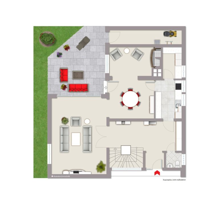 Immobilienangebot - Beckum / Neubeckum - Wohnen & Gewerbe - Familienglück im Grünen: Ihre Wohlfühloase in bester Wohnlage von Neubeckum!