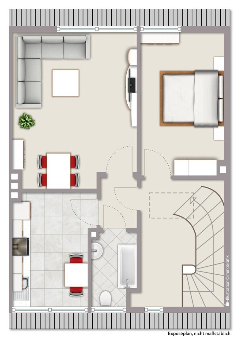Immobilienangebot - Münster - Wohnen & Gewerbe - Wohntraum im Kreuzviertel!