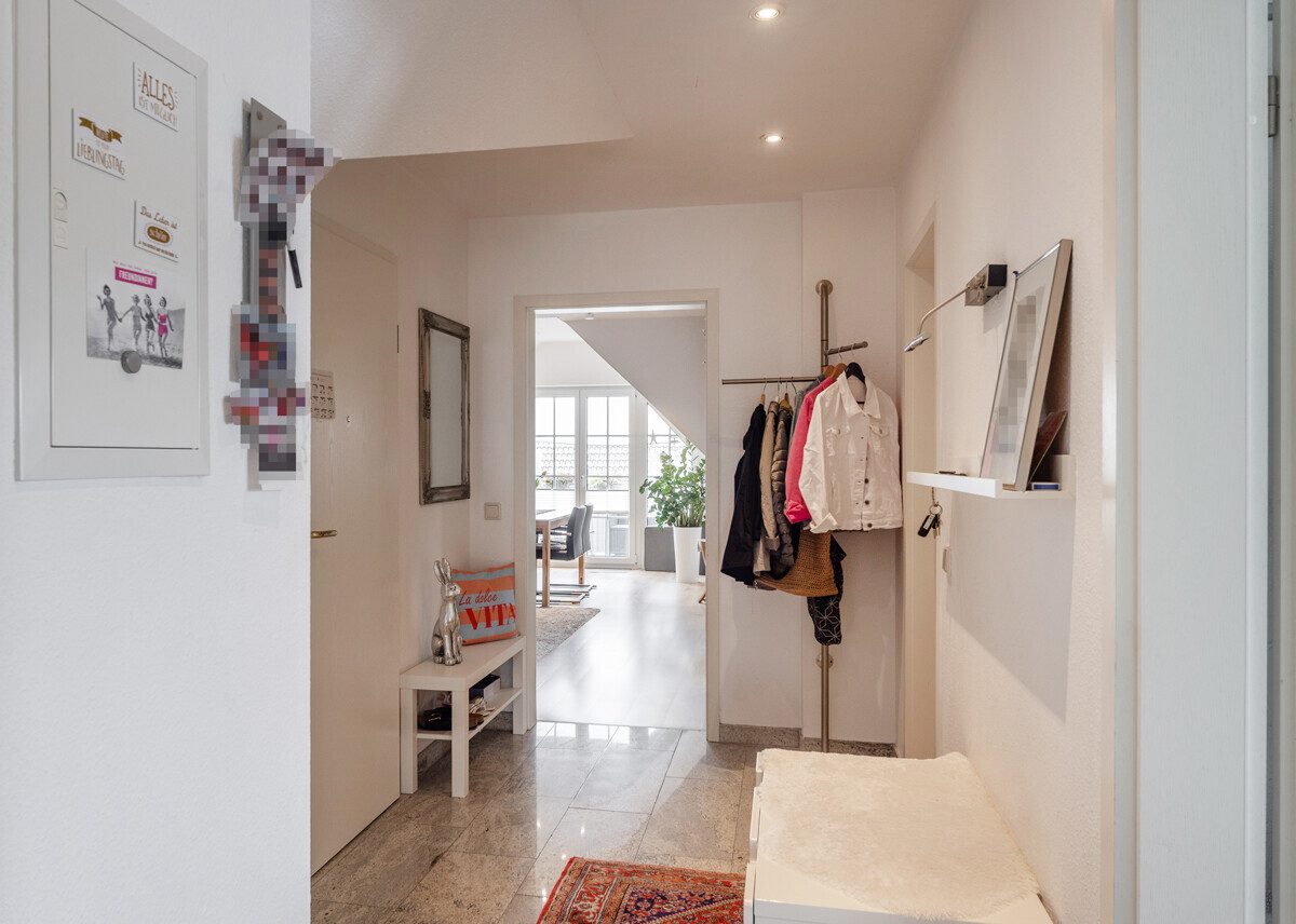 Immobilienangebot - Telgte - Wohnen & Gewerbe - Ideal zum Wohlfühlen - Gepflegte Dachgeschosswohnung in einem 5-Parteienhaus!