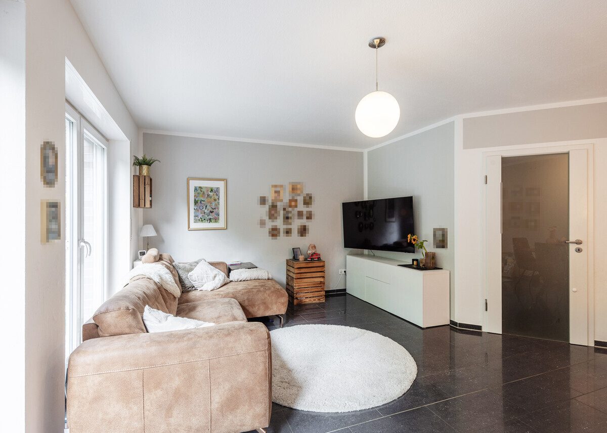 Wohn- und Esszimmer Immobilienangebot - Münster - Wohnen & Gewerbe - Modernes Reihenmittelhaushaus in beliebter Lage von Gievenbeck!