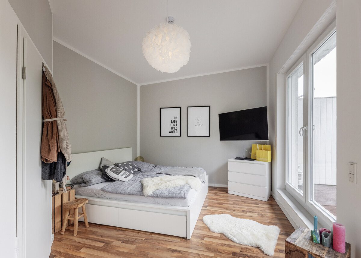 Elternschlafzimmer Immobilienangebot - Münster - Wohnen & Gewerbe - Modernes Reihenmittelhaushaus in beliebter Lage von Gievenbeck!