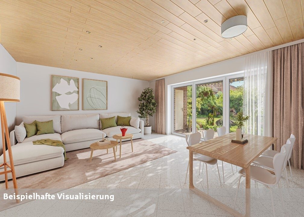 Wohnzimmer Immobilienangebot - Oelde - Wohnen & Gewerbe - Gepflegt und gemütlich - Ihre
neuen vier Wände (Erbbaurecht)!