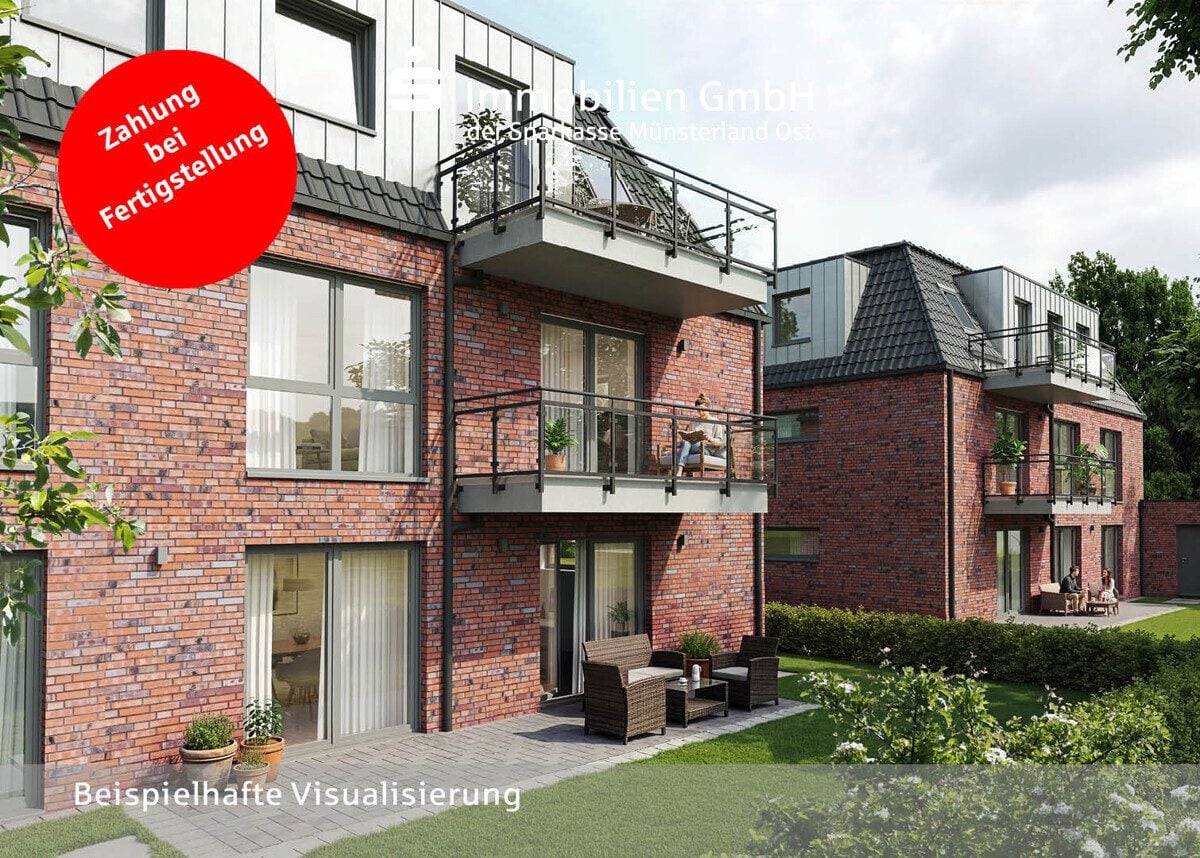 Immobilienangebot - Münster - Wohnen & Gewerbe - Freiraum für Ihre Zukunft: attraktive Neubauwohnung!