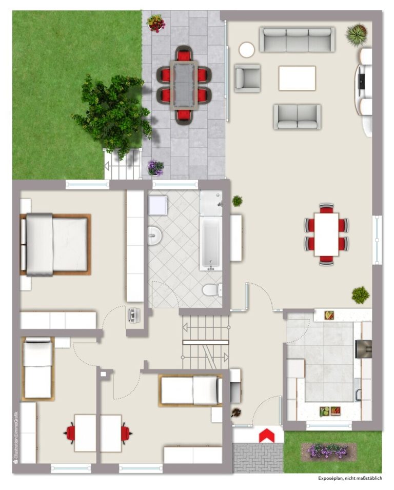 Immobilienangebot - Ahlen - Wohnen & Gewerbe - Raum, Ruhe und Potenzial - 
für Ihre Wohnwünsche gemacht!