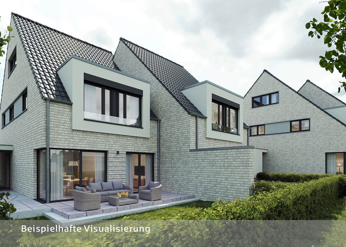 Immobilienangebot - Münster - Wohnen & Gewerbe - Aaseestadt: ruhiges Familienleben in attraktiven Doppelhäusern.